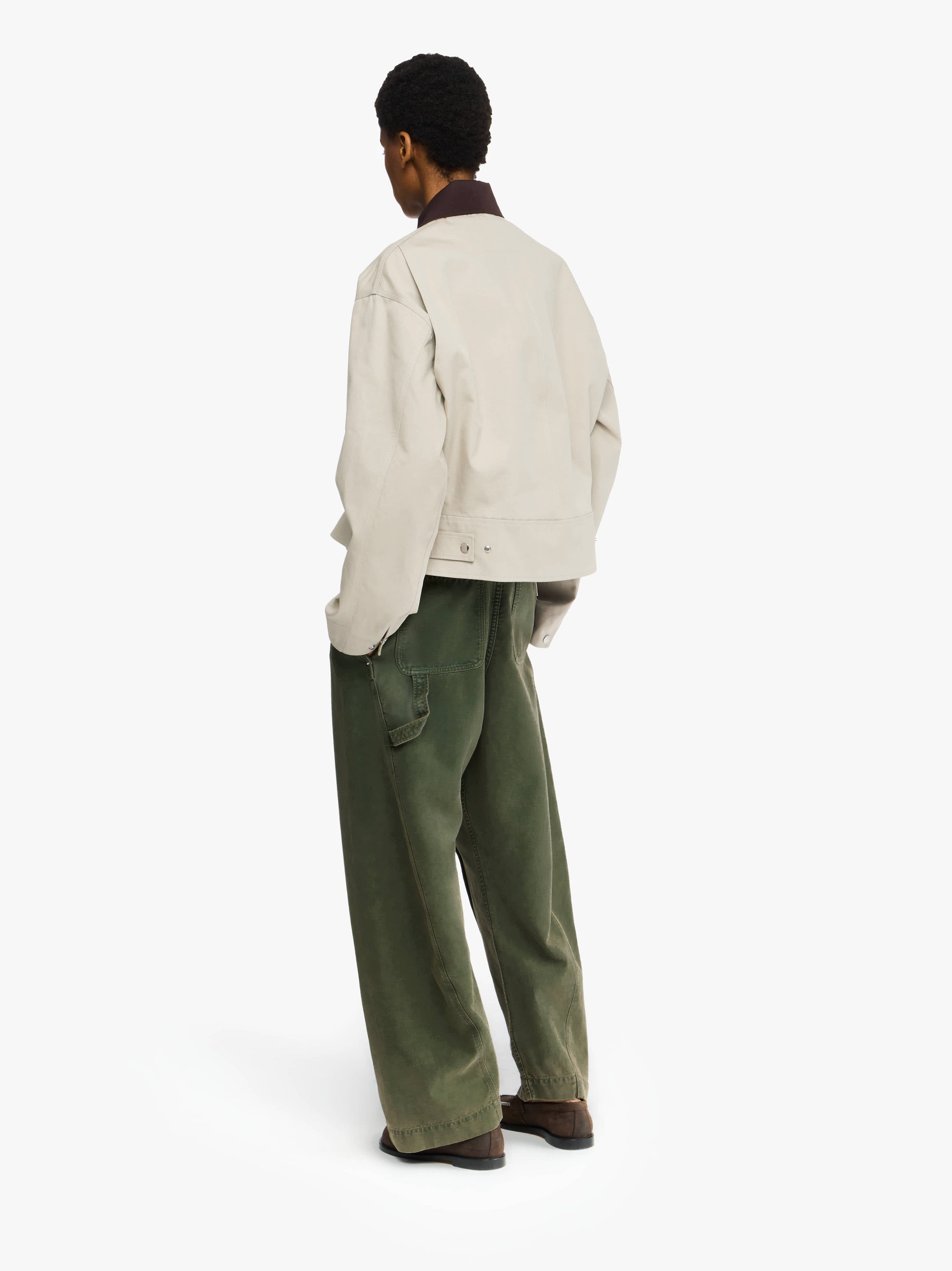 CURVED HEM WORKWEAR JACKET