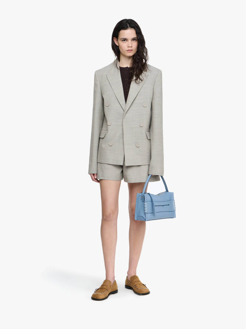 DOUBLE BREASTED TAILORED JACKET
