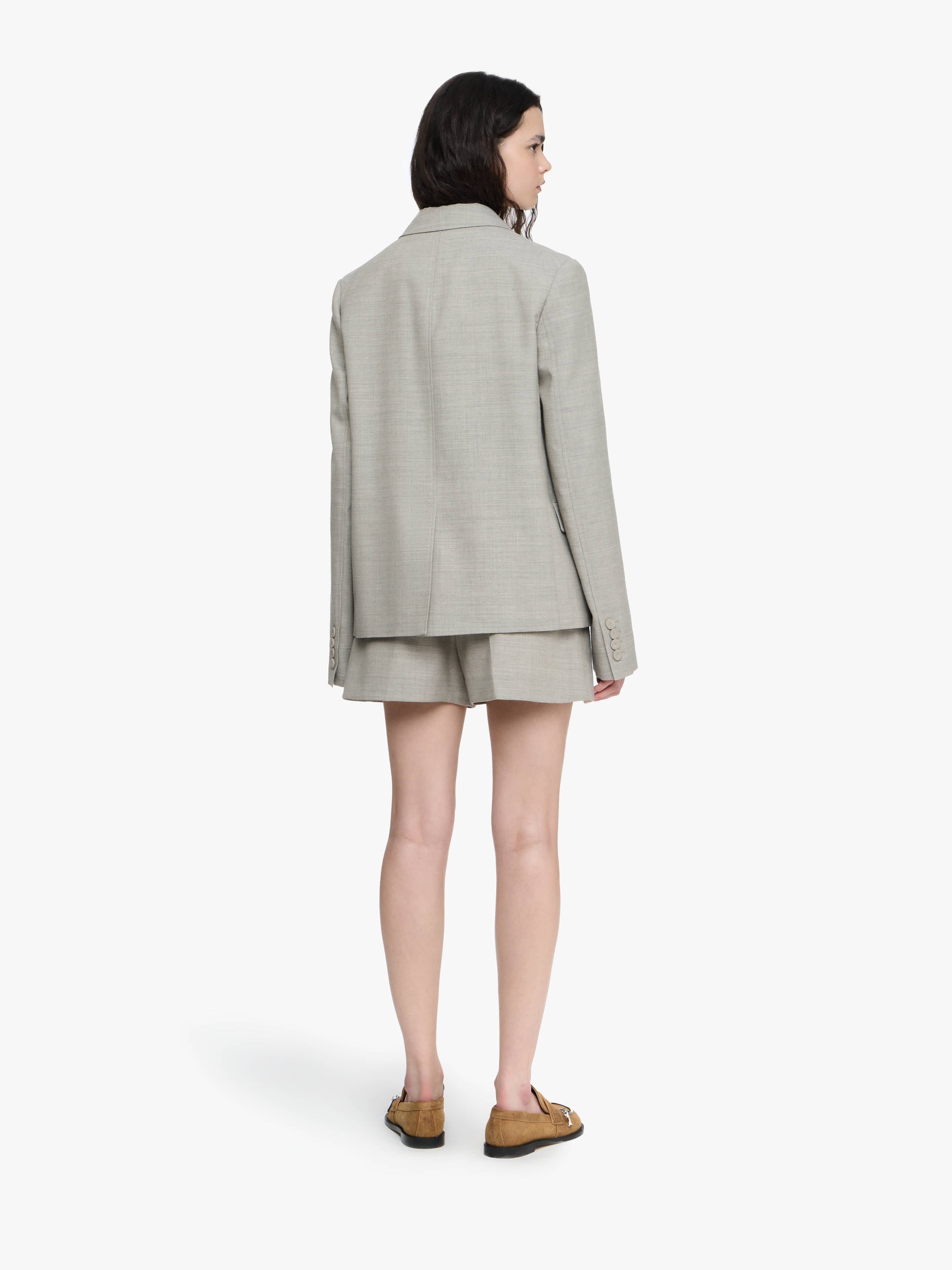 DOUBLE BREASTED TAILORED JACKET