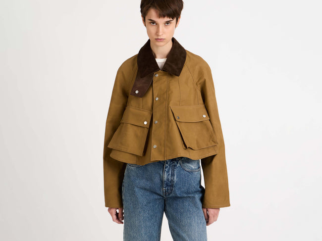 barn jacket biscuit Model Detail 1