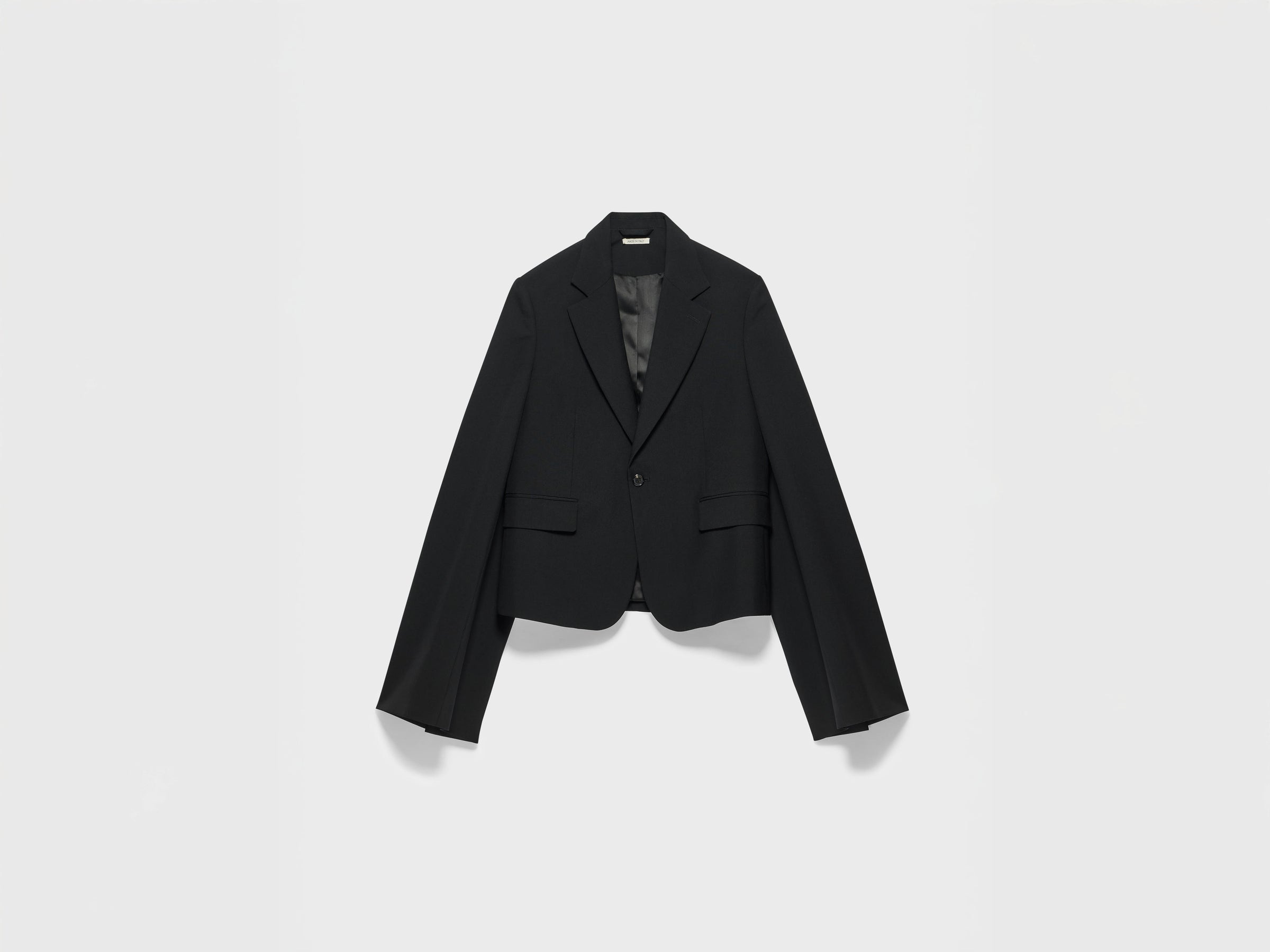 MENS WIDE SLEEVE BLAZER IN BLACK