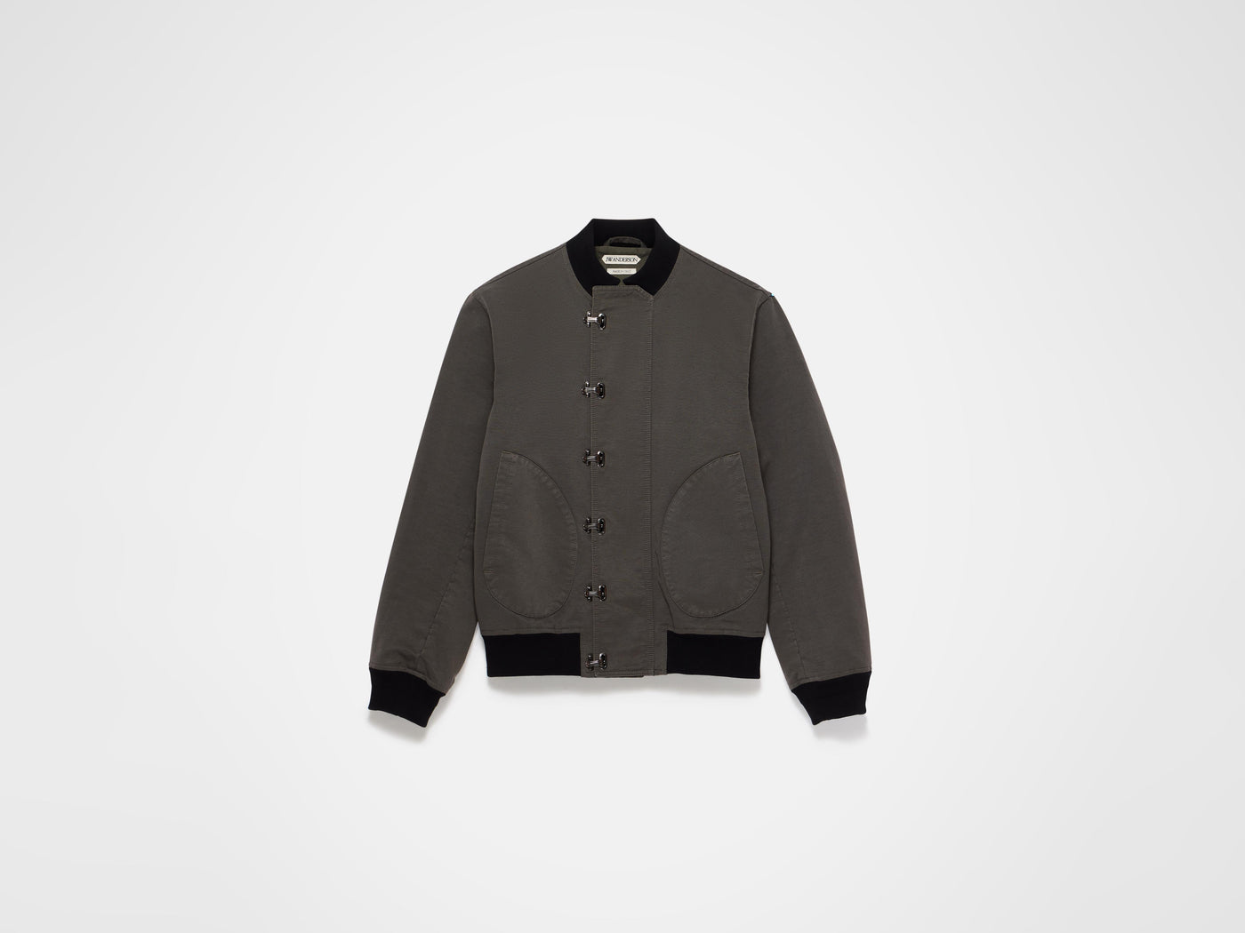 deck jacket dark grey Product Front 9