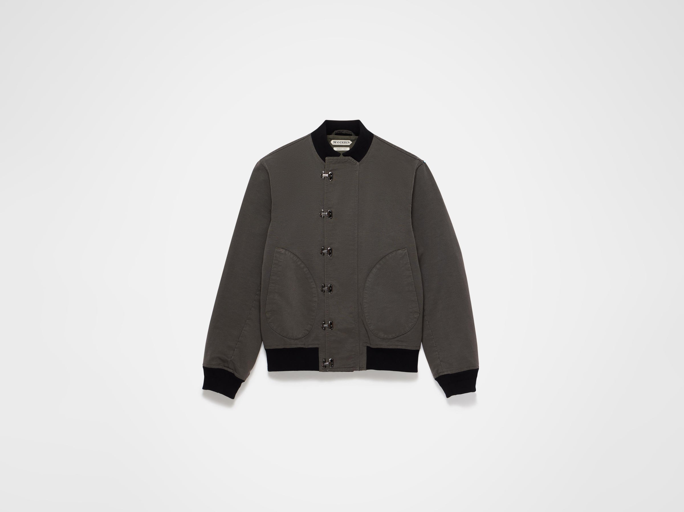 deck jacket dark grey Product Front 9