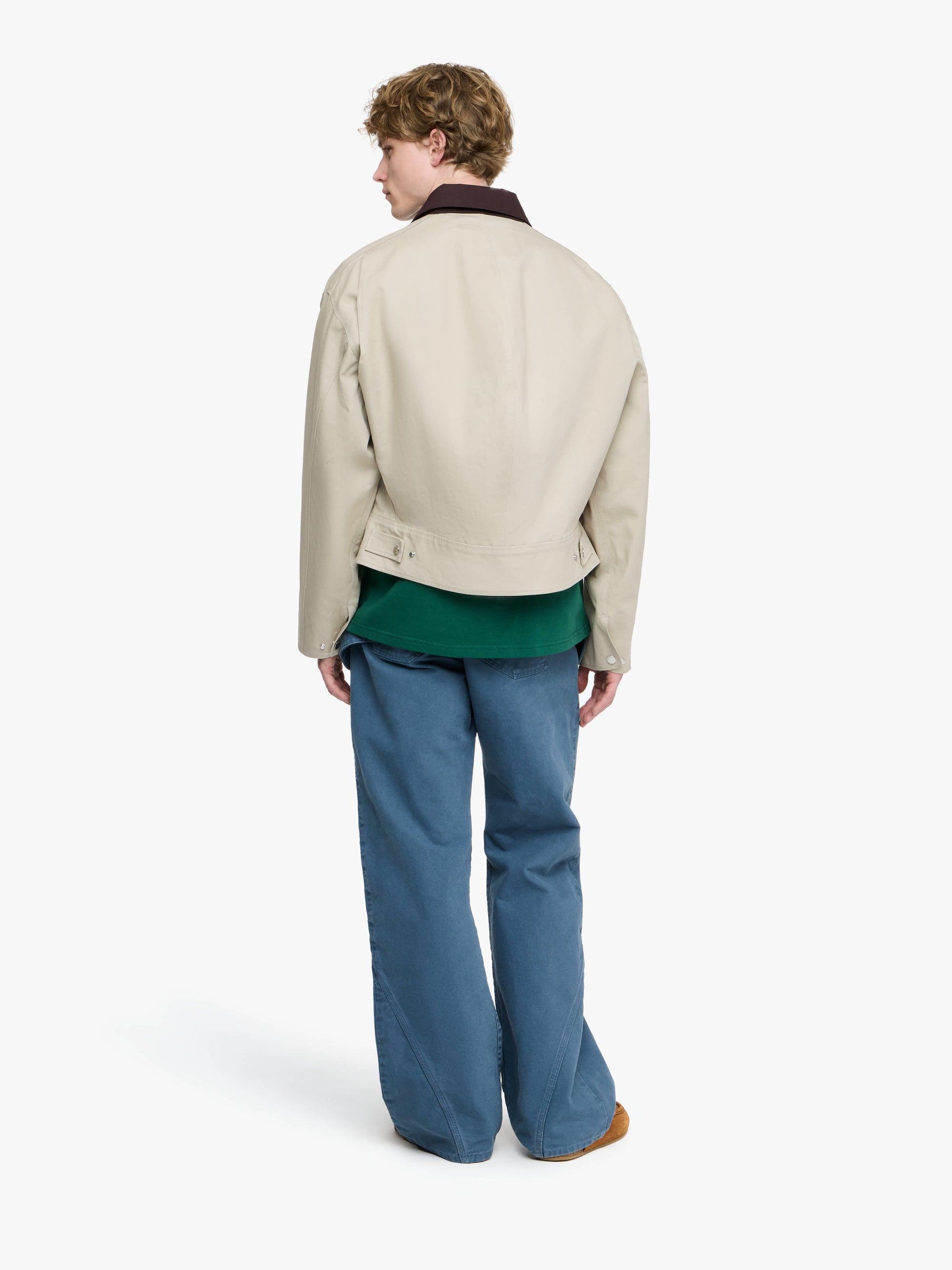 CURVED HEM WORKWEAR JACKET