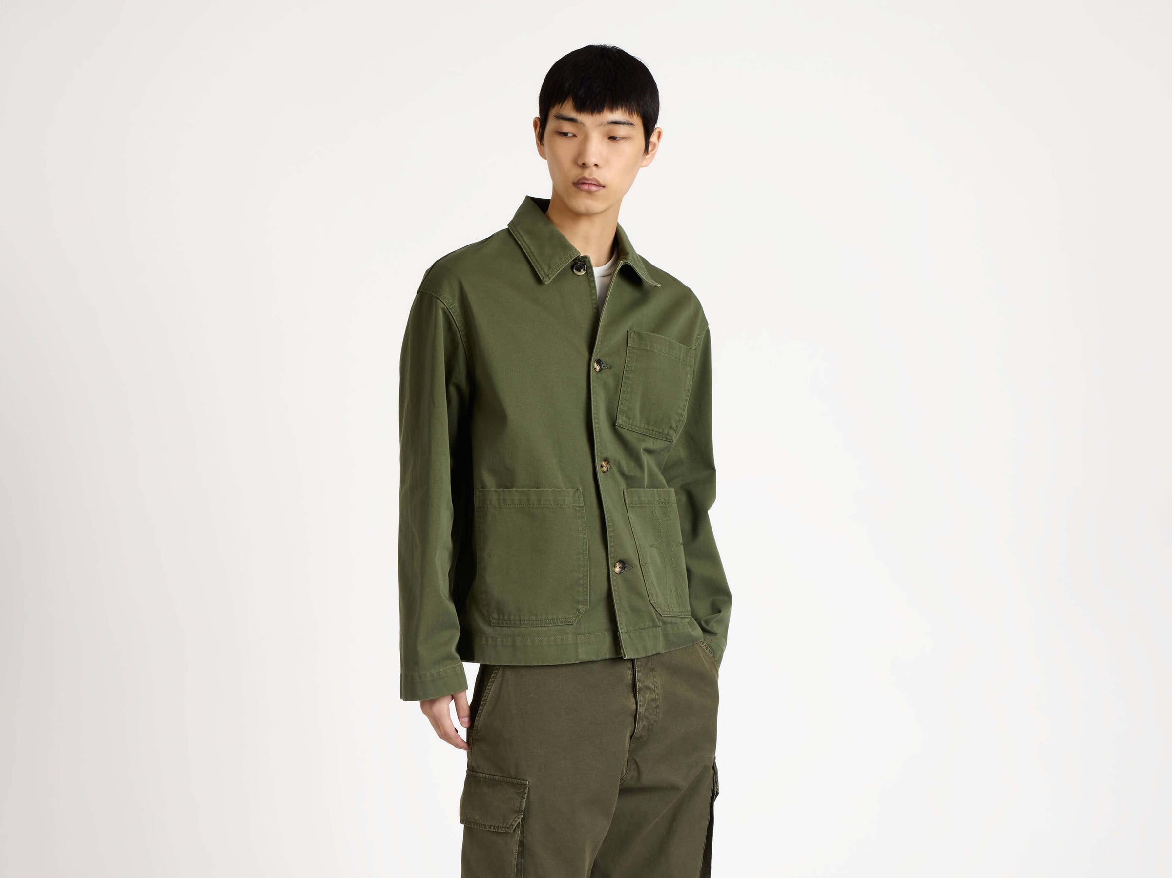 CL_PATCH POCKET JACKET - BEIGE_JK0420PG1933