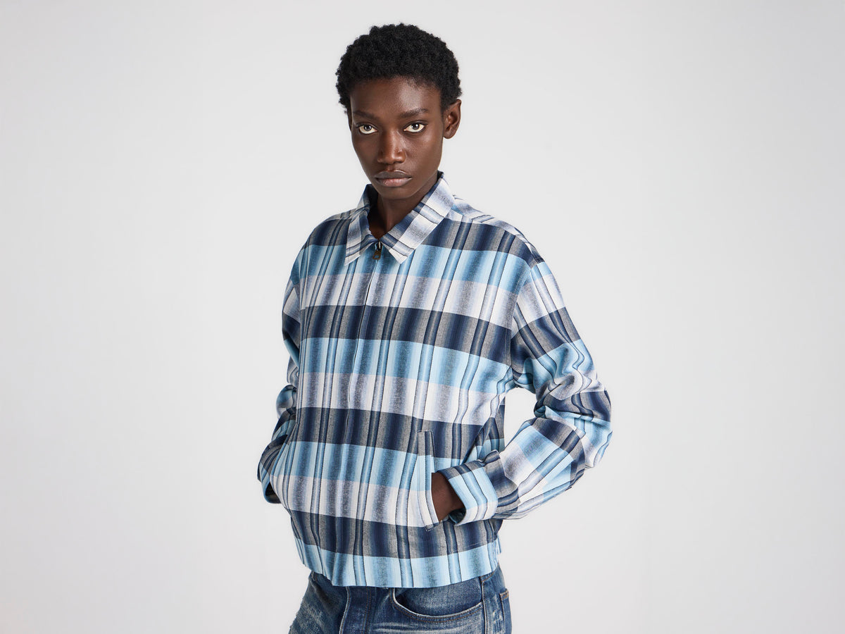 CL_WOMENS FRONT ZIP BLOUSON