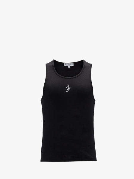 Tシャツ・カットソー J W ANDERSON BLACK COTTON TANK TOP JO0228PG1512999_1_d299d024-