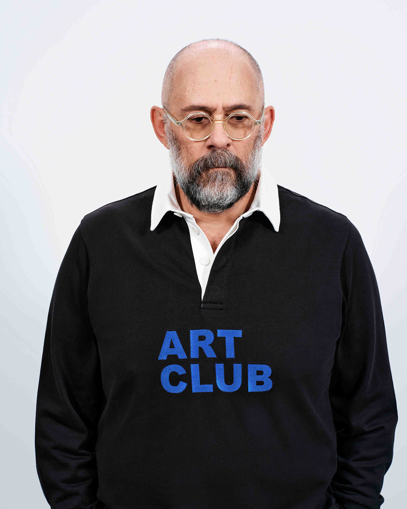 art club rugby polo washed black Still Life 4