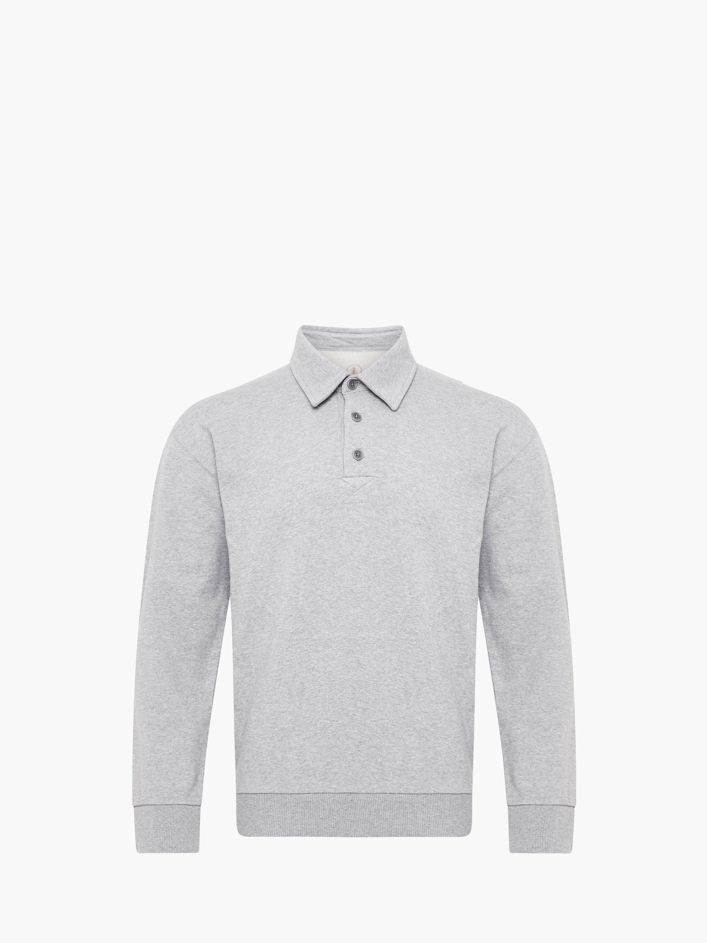 CL_RUGBY POLO - MID GREY MELANGE_JO0275PG1632