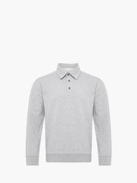 CL_RUGBY POLO - MID GREY MELANGE_JO0275PG1632