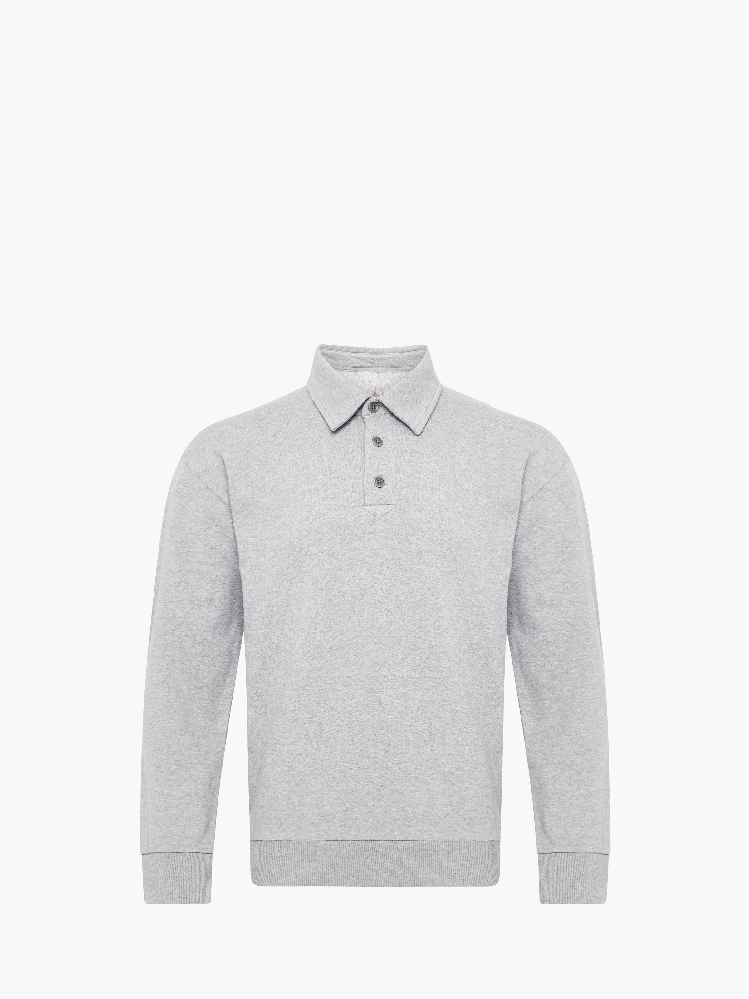 CL_RUGBY POLO - MID GREY MELANGE_JO0275PG1632