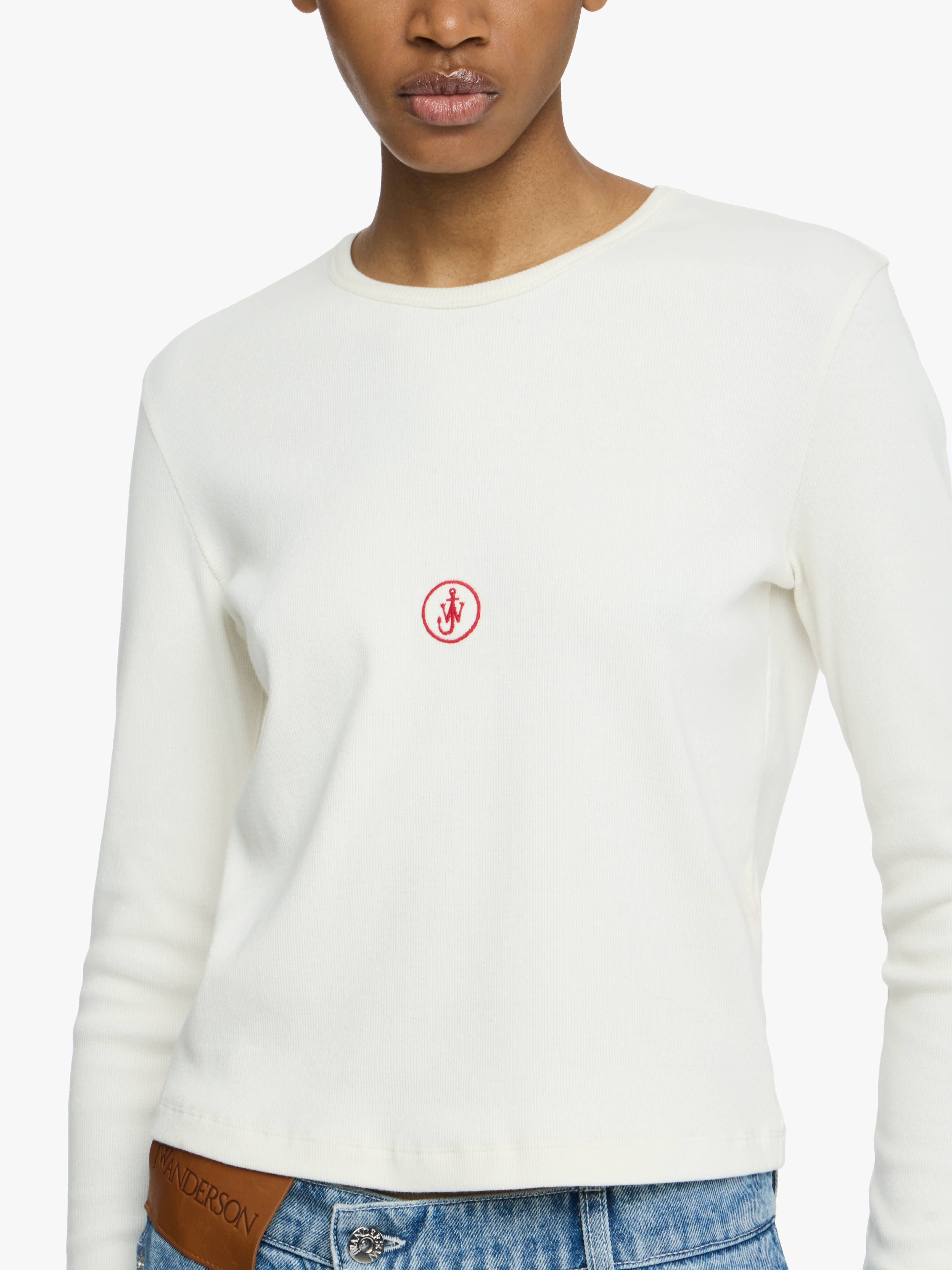【新品未使用】JW ANDERSON ANCHOR FUNNEL JUMPER JW Anderson Wool Anchor Hoodie | Harrods US
