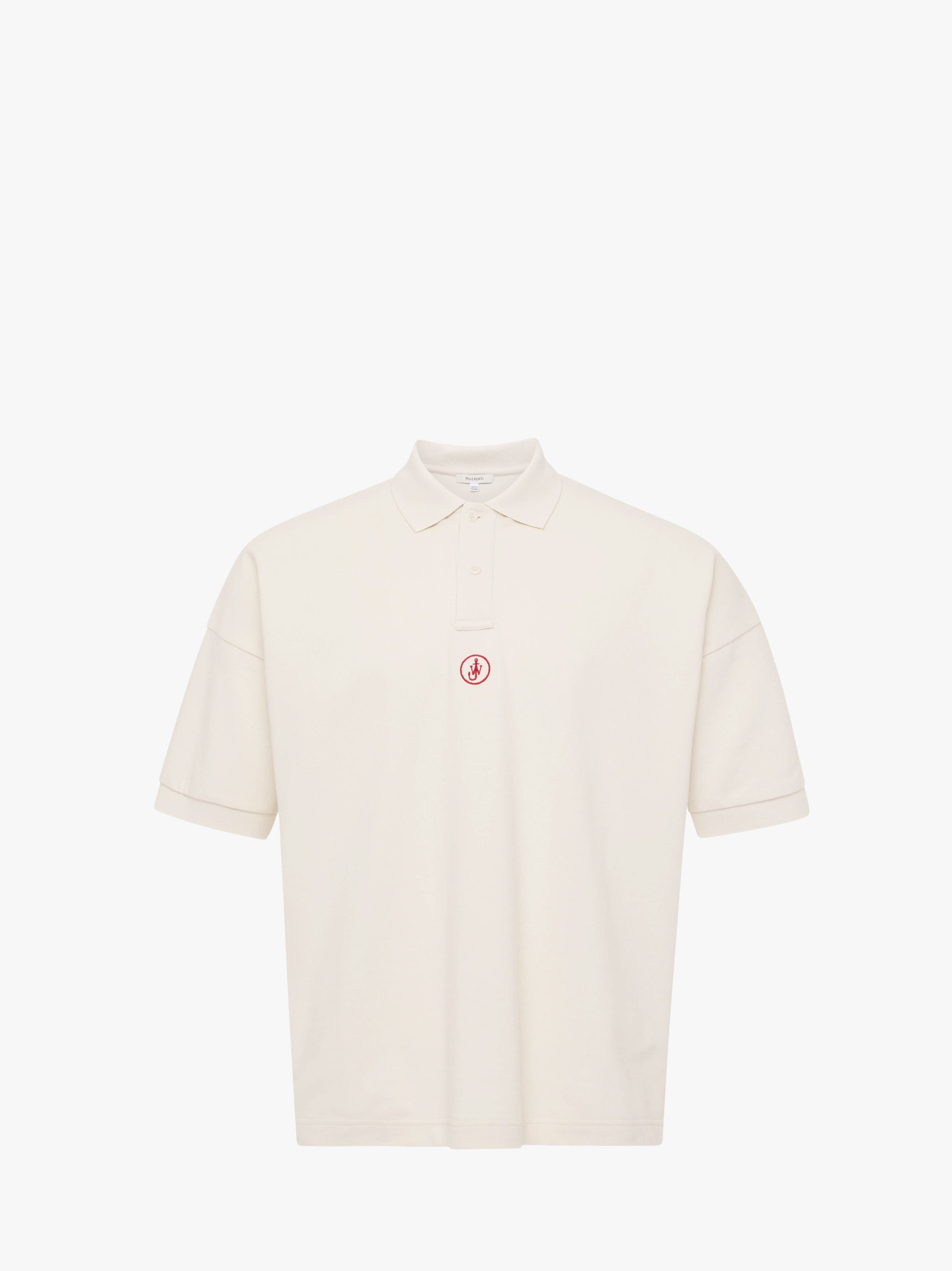CL_ANCHOR EMBROIDERY POLO - OFF WHITE_JO0281PG1479