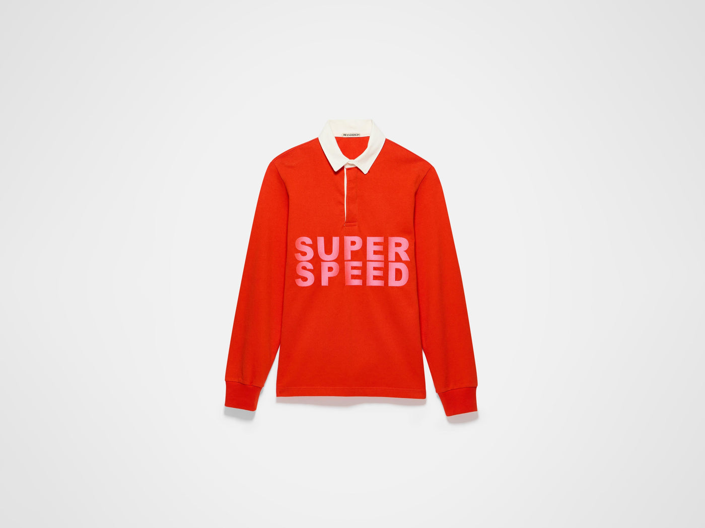 super speed rugby polo bright red 1 Product Front 5