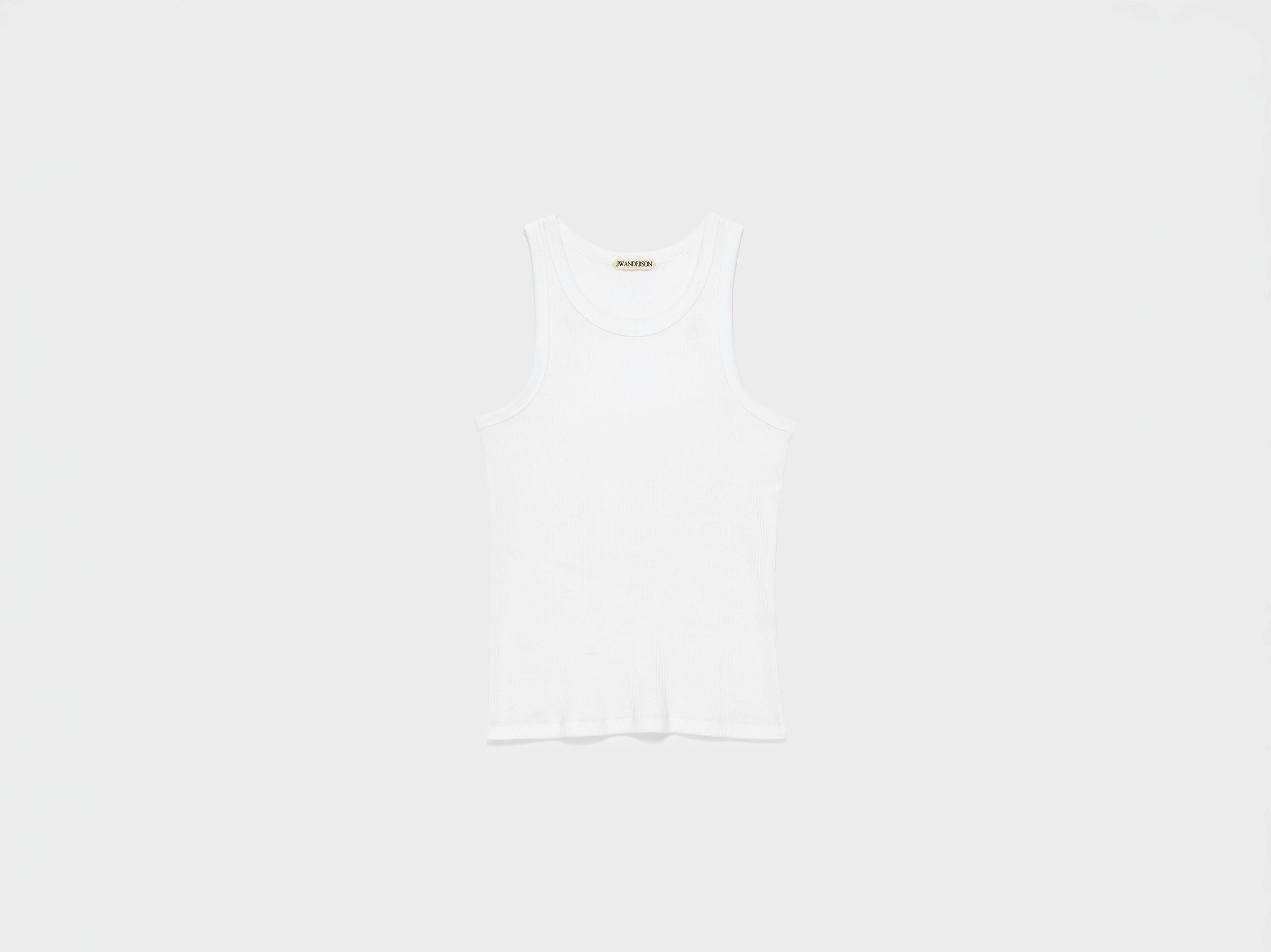WOMENS SHEER CAMI VEST TOP IN OFF-WHITE