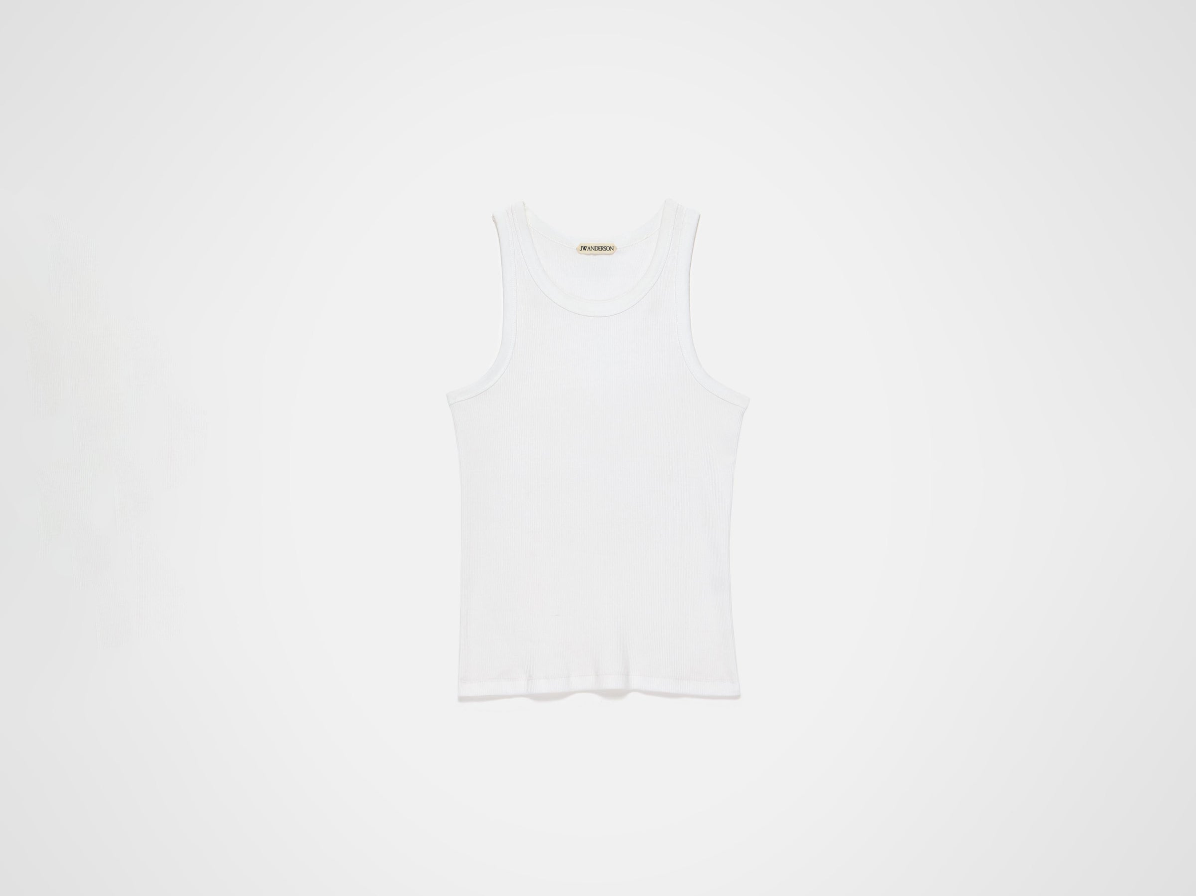 sheer vest off white Product Front 7