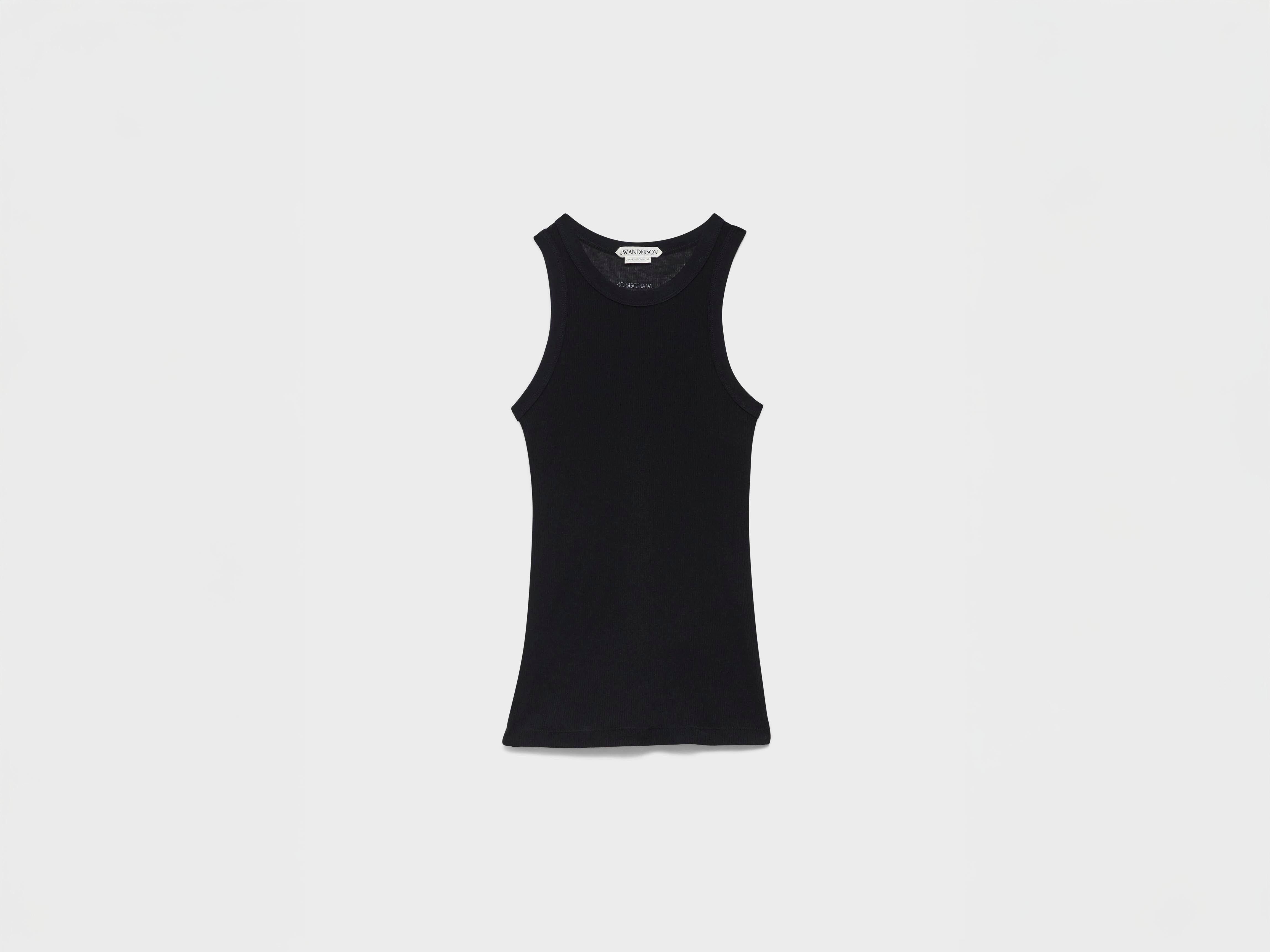 WOMENS SHEER VEST IN BLACK in BLACK JO0291PG1904999XXS | JW