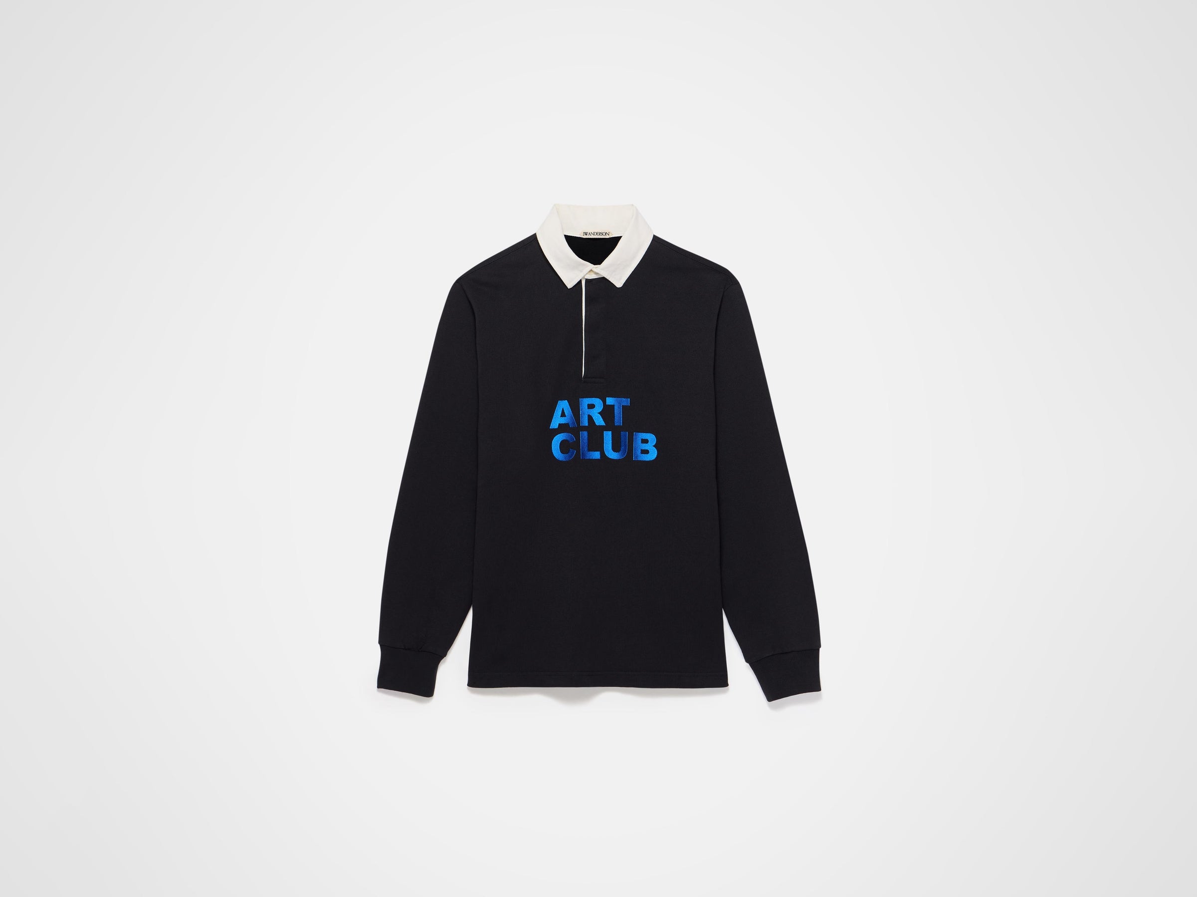 art club rugby polo washed black 1 Product Front 7
