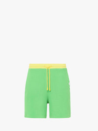 CL_CONTRAST WAFFLE SHORTS - APPLE GREEN_JR0054PG1738