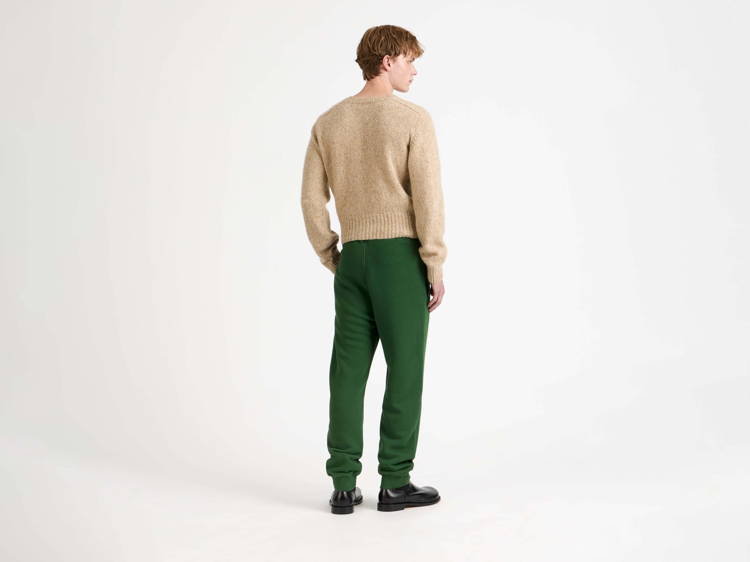 MENS CUFFED SWEATPANTS IN GREEN