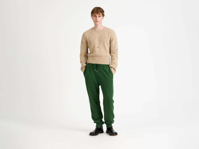 CUFFED SWEATPANTS IN GREEN