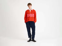 CUFFED SWEATPANTS IN NAVY