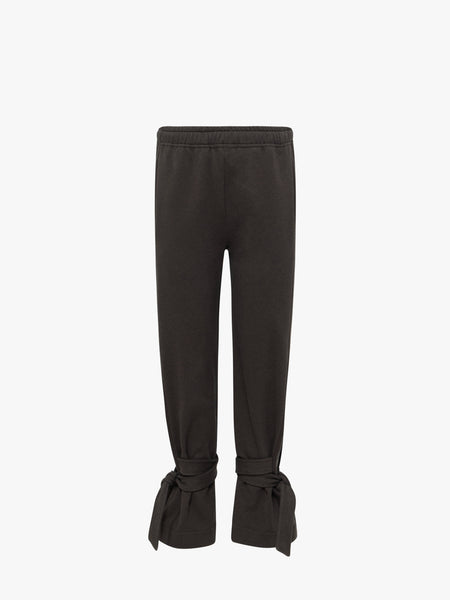 【JW ANDERSON】 タイドボウトラックパンツ ダークブラウン TIED BOW JOGGERS – JW Anderson