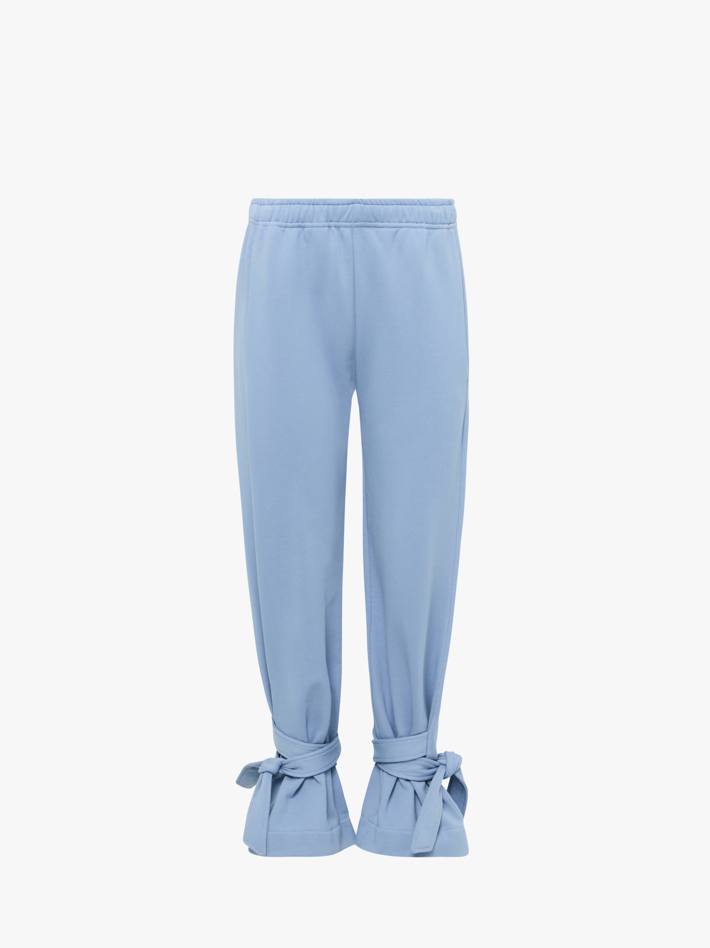 CL_TIED BOW JOGGERS - DARK BROWN MELANGE_JR0058PG1719