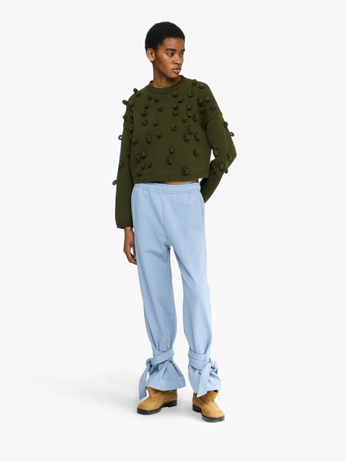TIED BOW JOGGERS
