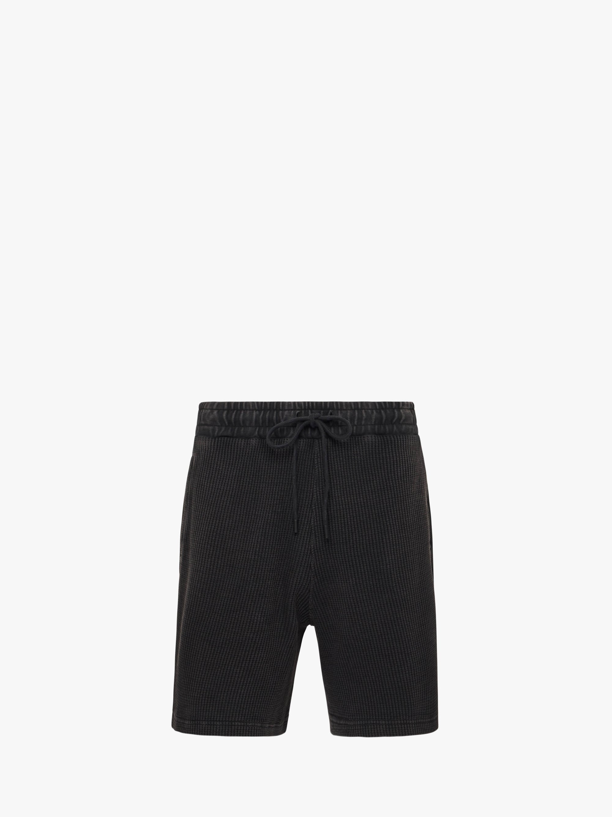 GARMENT DYE WAFFLE SHORTS