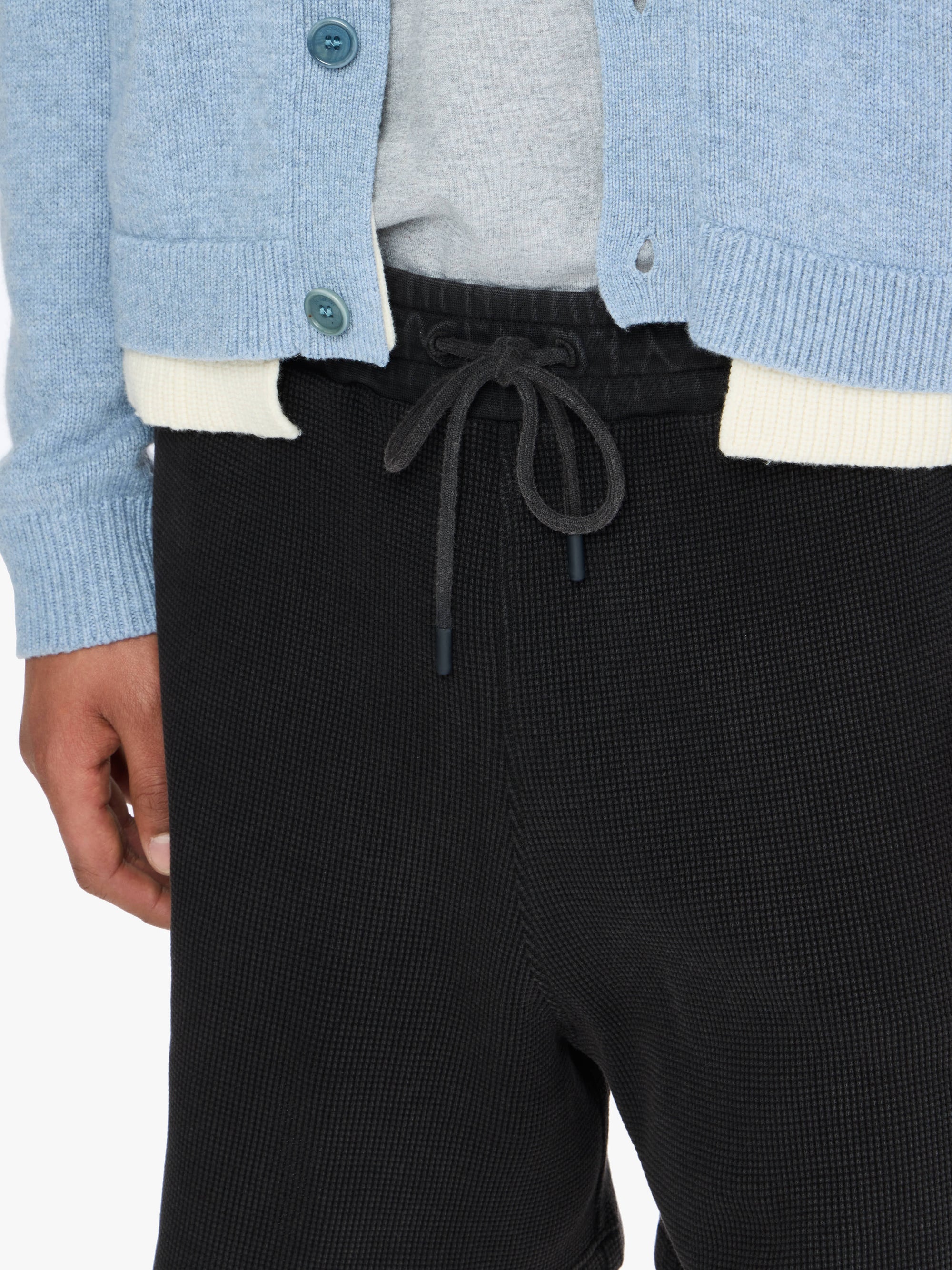 GARMENT DYE WAFFLE SHORTS