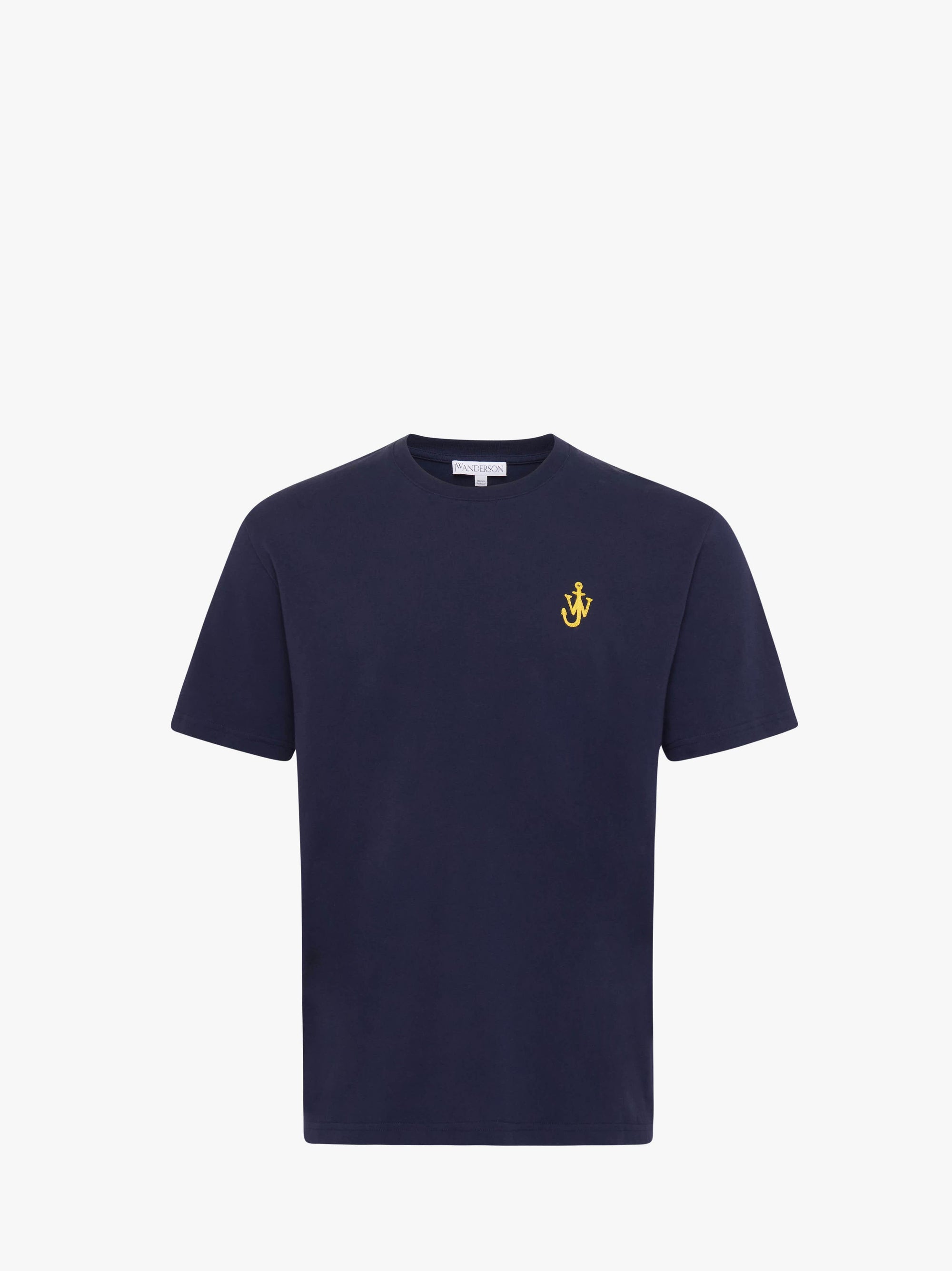 T-SHIRT WITH ANCHOR EMBROIDERY