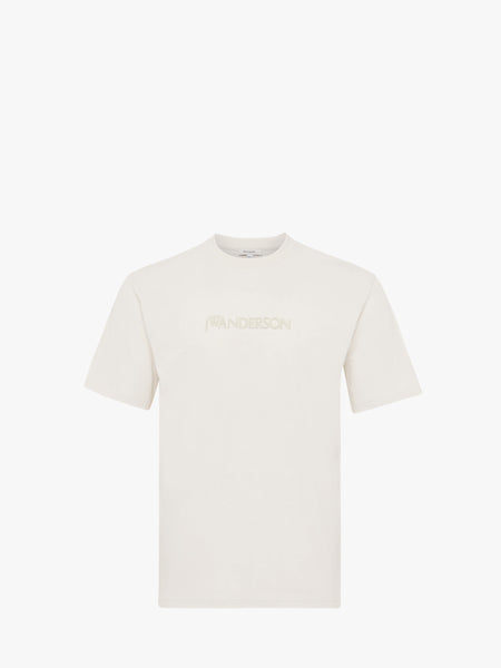 Tシャツ・カットソー JW ANDERSON Men T Shirts JT0238PG1551619 Brown Logo T-shirt - JW ANDERSON - Giordano Boutique