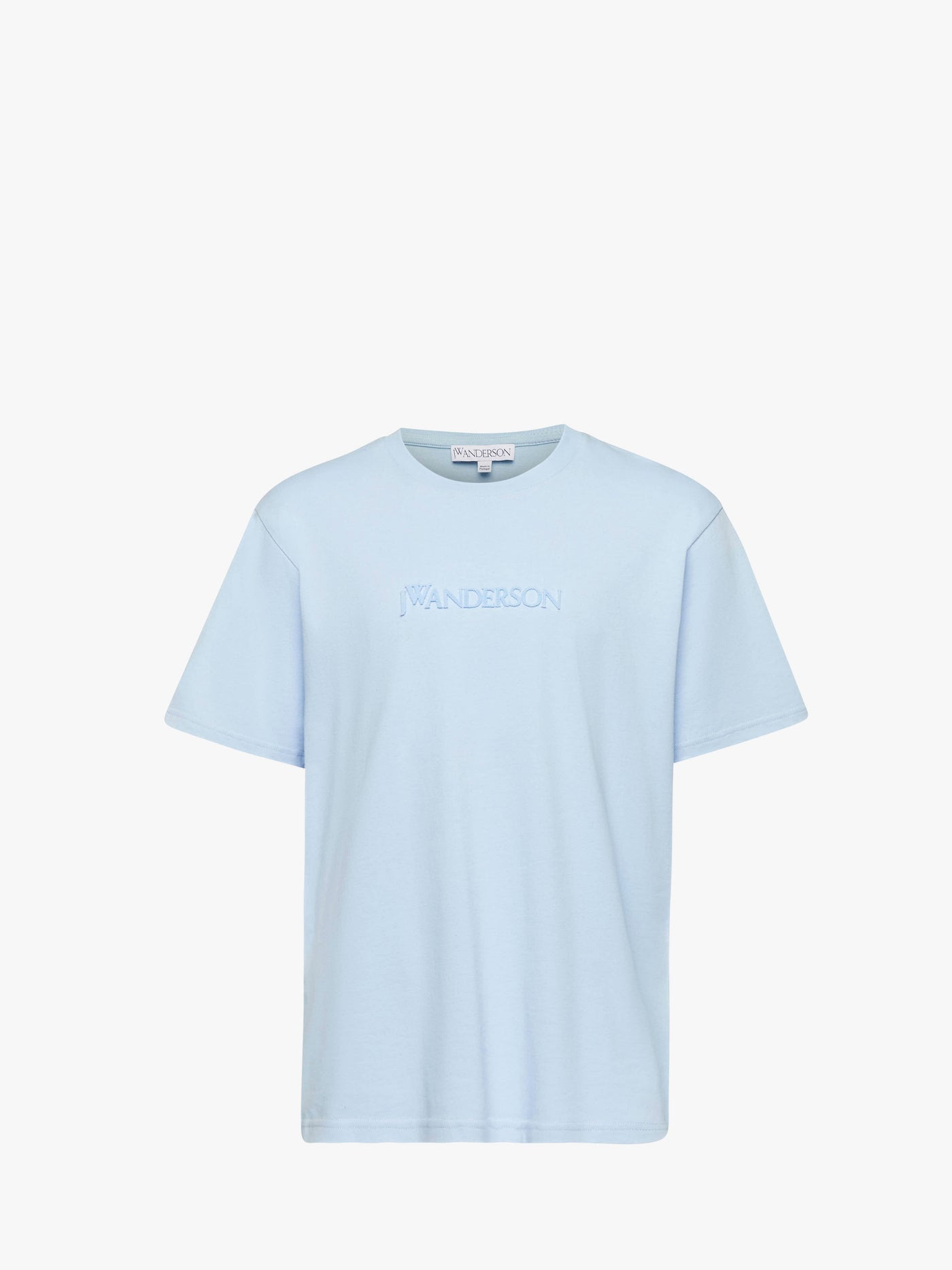 CL_LOGO EMBROIDERY T-SHIRT - PALE BLUE_JT0258PG1510