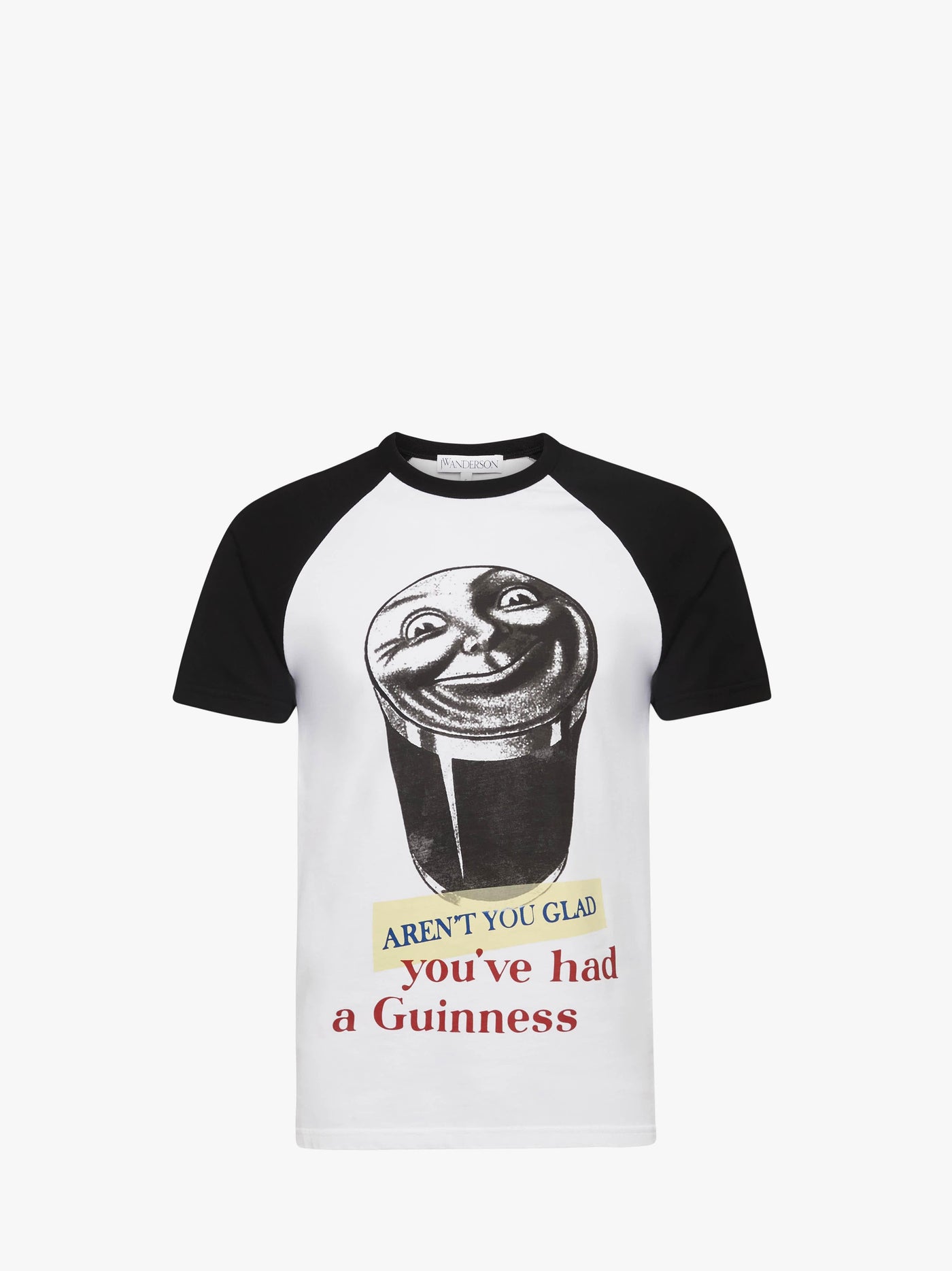 CL_GLAD YOUVE HAD A GUINNESST-SHIRT - WHITE/BLACK_JT0276PG1739