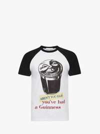CL_GLAD YOUVE HAD A GUINNESST-SHIRT - WHITE/BLACK_JT0276PG1739