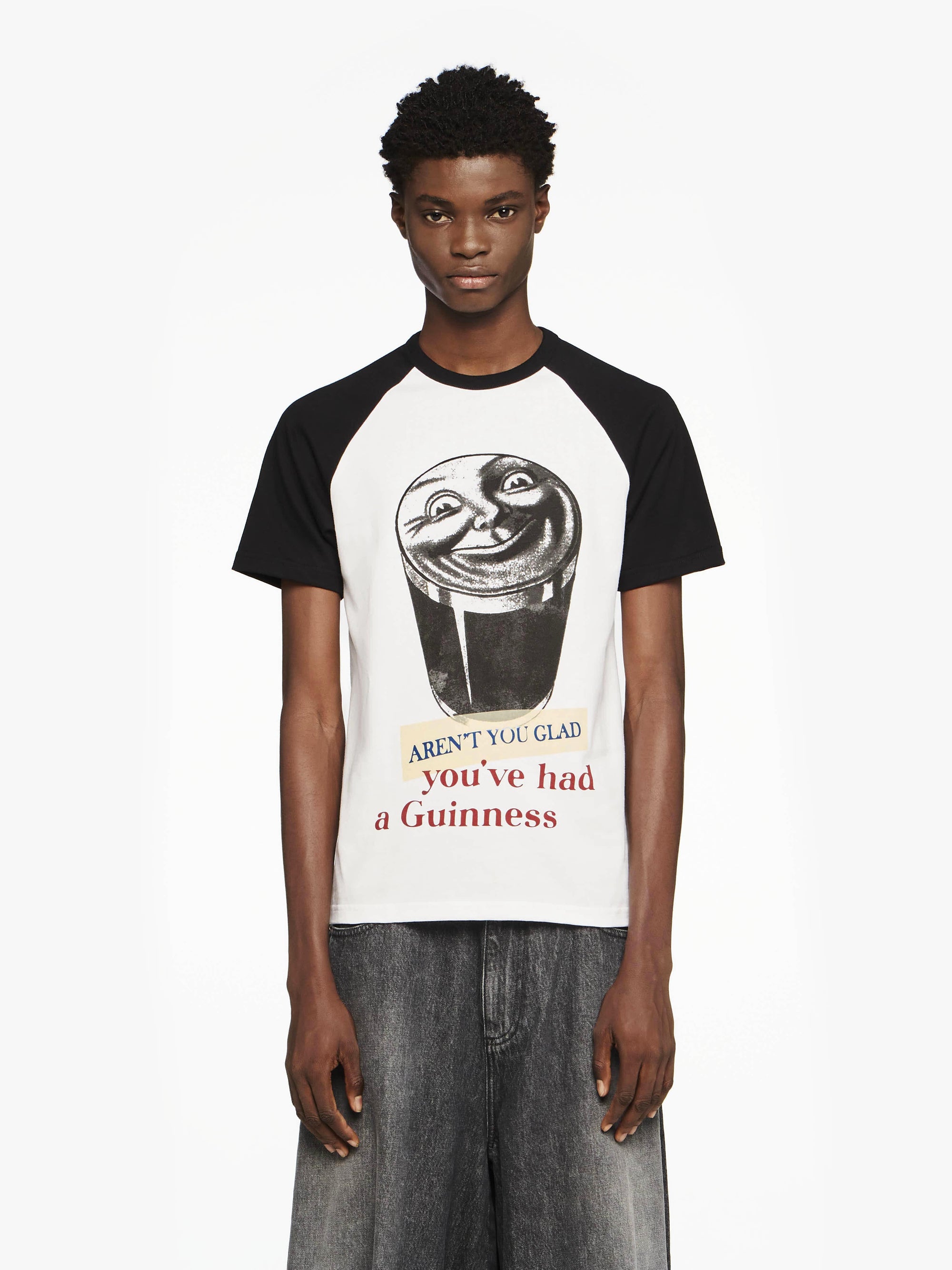 JW ANDERSON X GUINNESS - PRINTED T-SHIRT