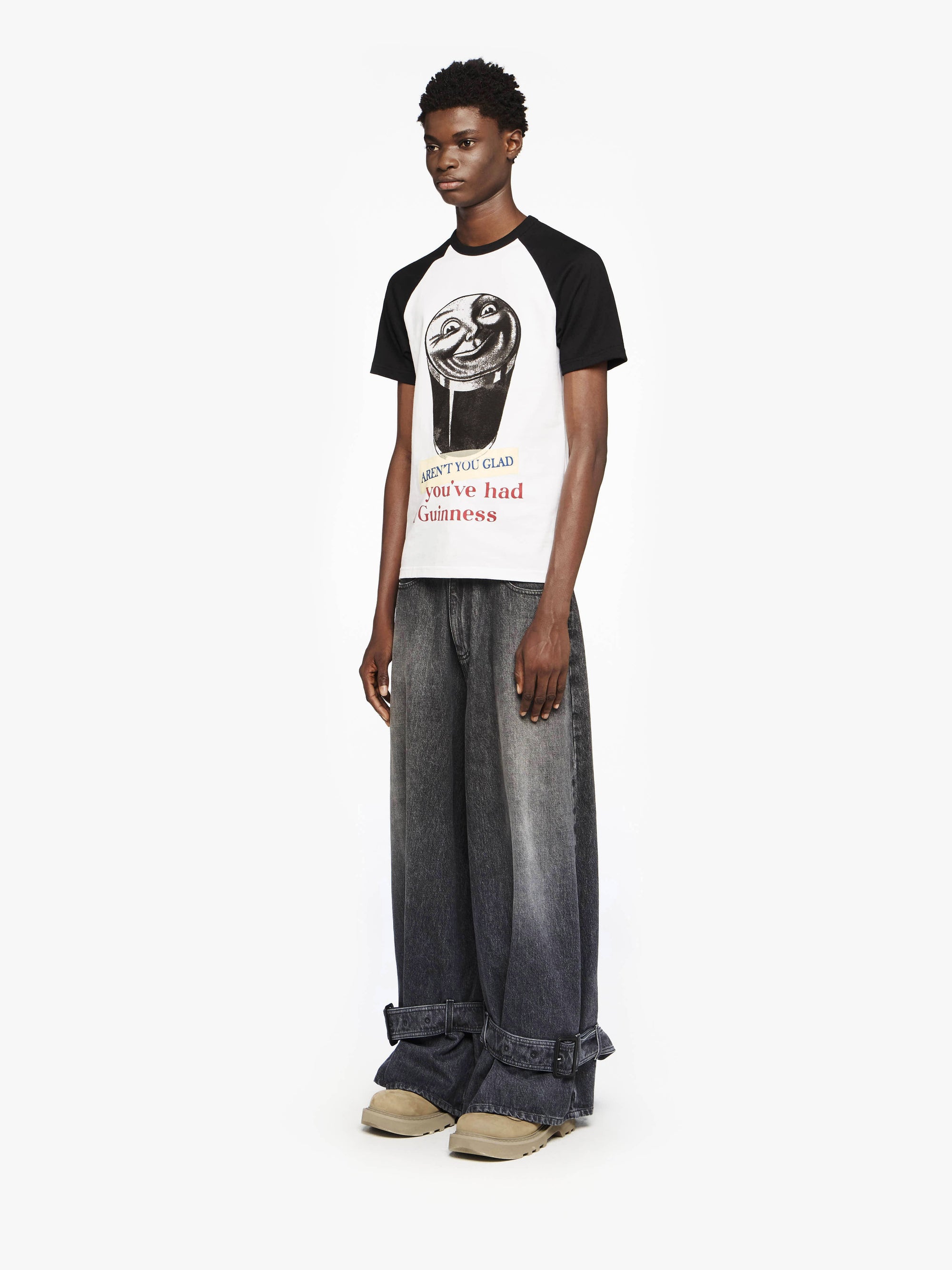 JW ANDERSON X GUINNESS - PRINTED T-SHIRT