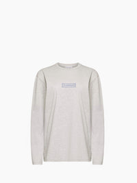 CL_BACK PRINT LONG SLEEVE T-SHIRT - LIGHT GREY MELANGE_JT0287PG1510