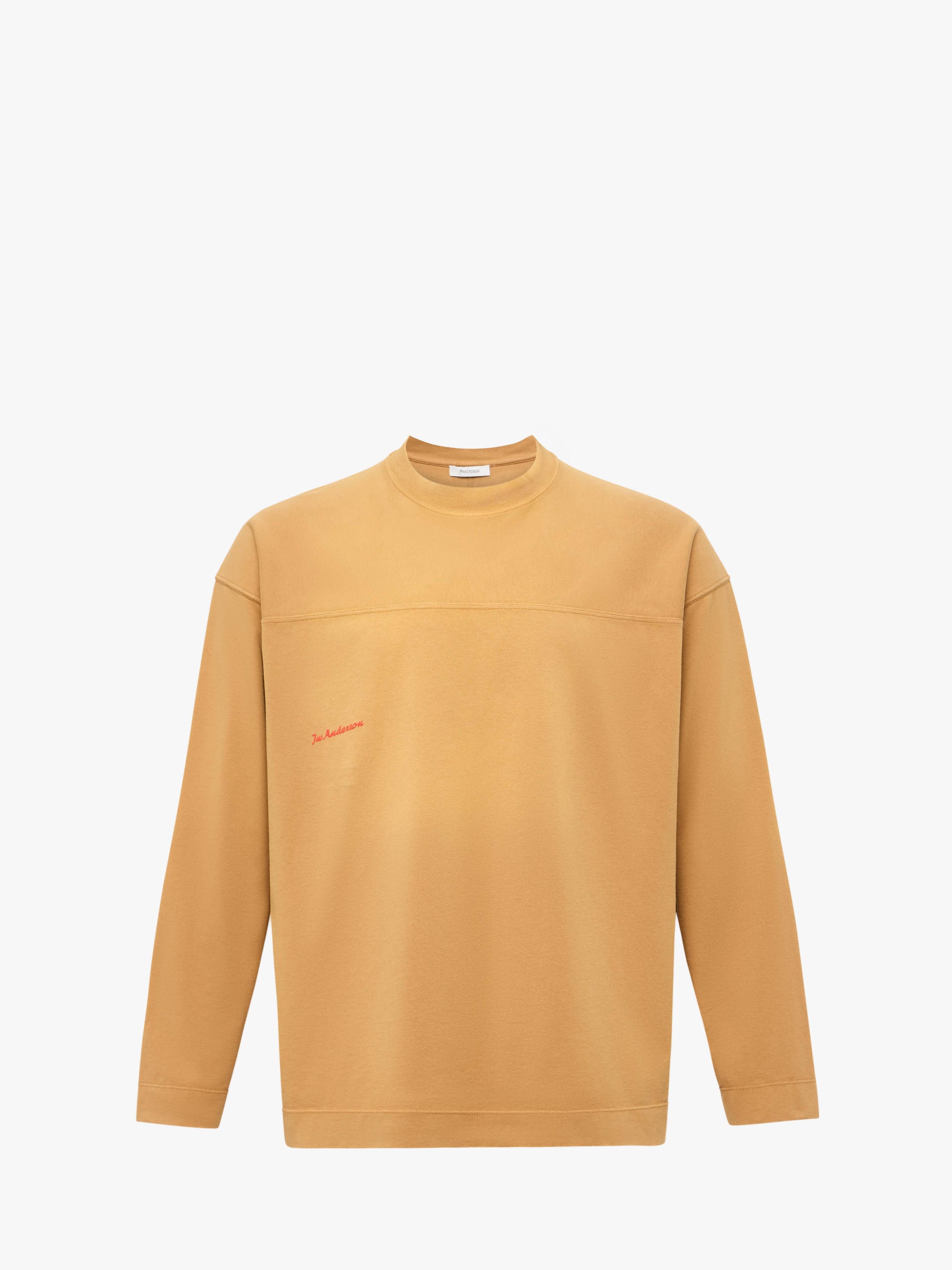 CL_GARMENT DYE LONG SLEEVE T-SHIRT - TOBACCO_JT0290PG1800