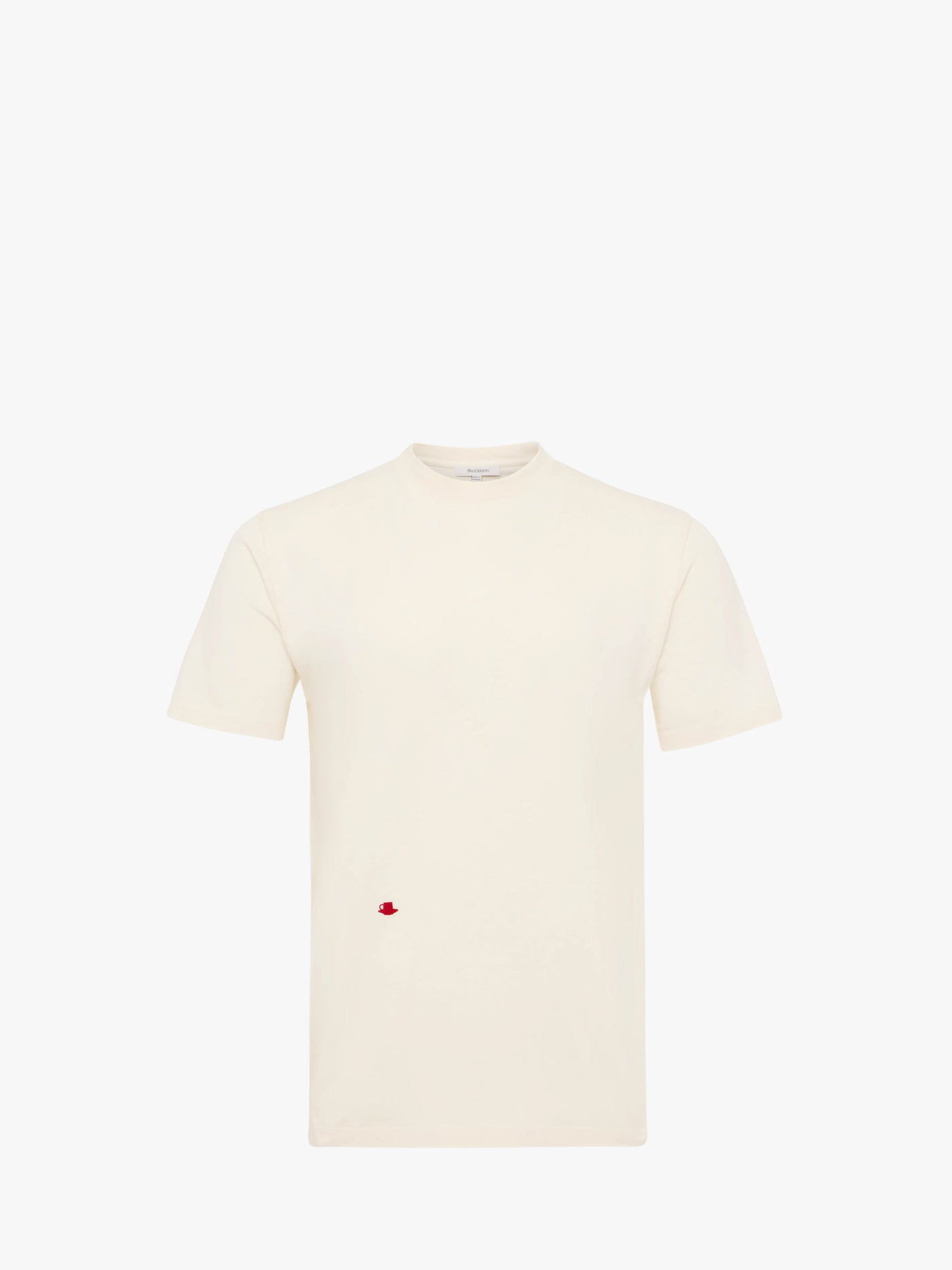 CL_CONTRAST EMBROIDERY T-SHIRT - OFF WHITE_JT0300PG1800