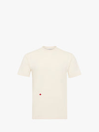 CL_CONTRAST EMBROIDERY T-SHIRT - OFF WHITE_JT0300PG1800