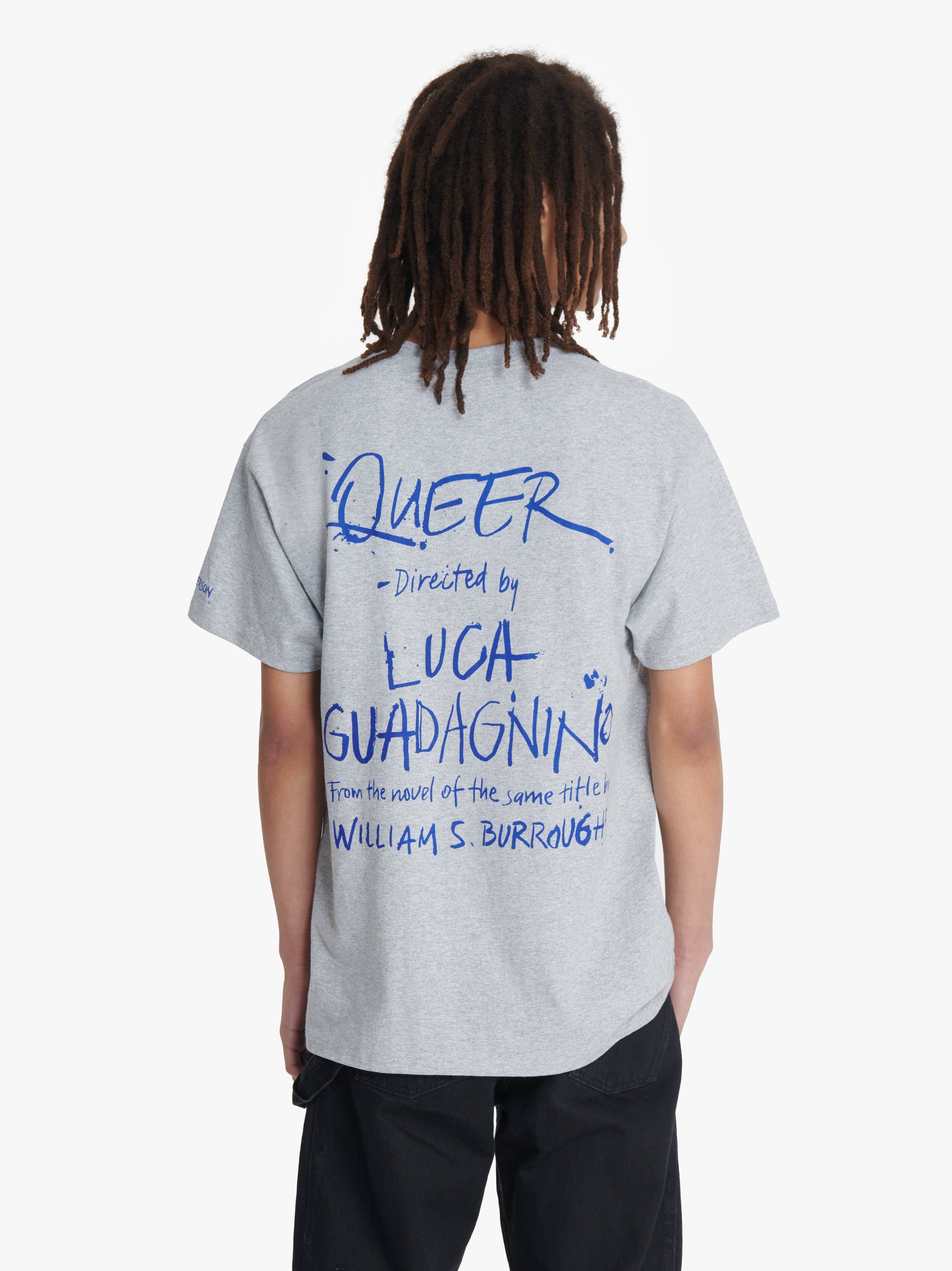 JW ANDERSON X QUEER T-SHIRT WITH NECKLACE PRINT