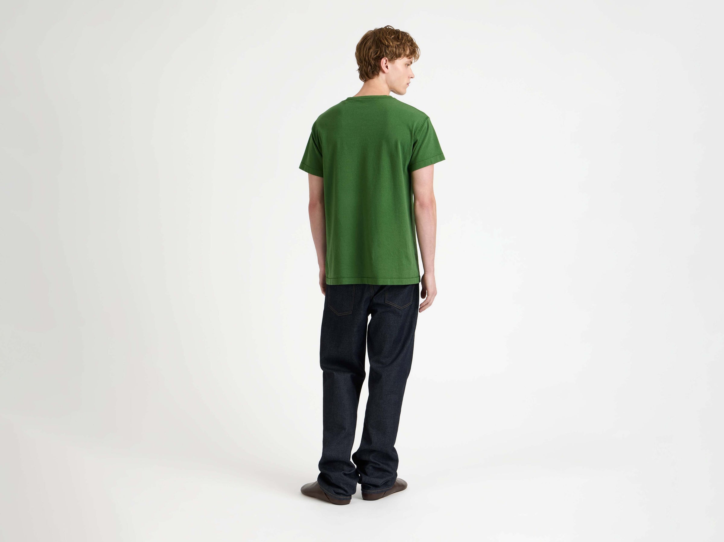 CIRCULAR T-SHIRT IN GREEN