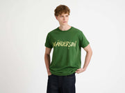 CIRCULAR T-SHIRT IN GREEN