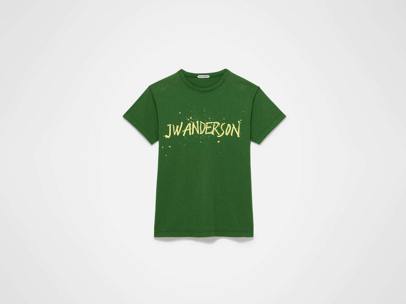 circular t shirt green Product Front 6
