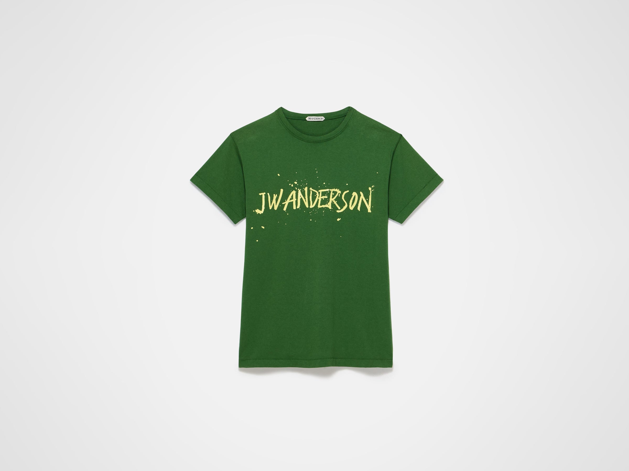 circular t shirt green Product Front 6