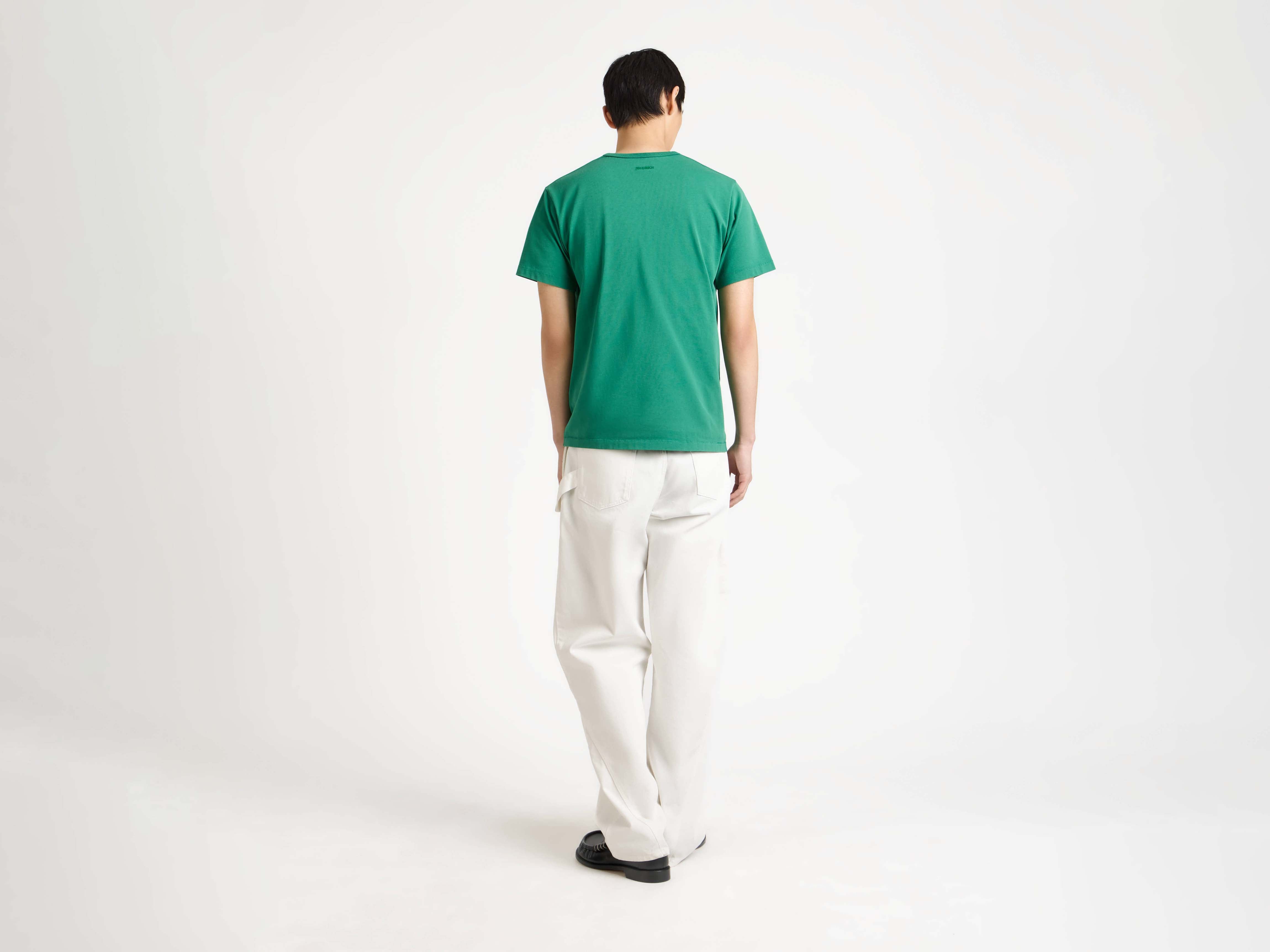 MENS JUMPING FROG T-SHIRT IN EMERALD in EMERALD JT0308PG1937540XXS