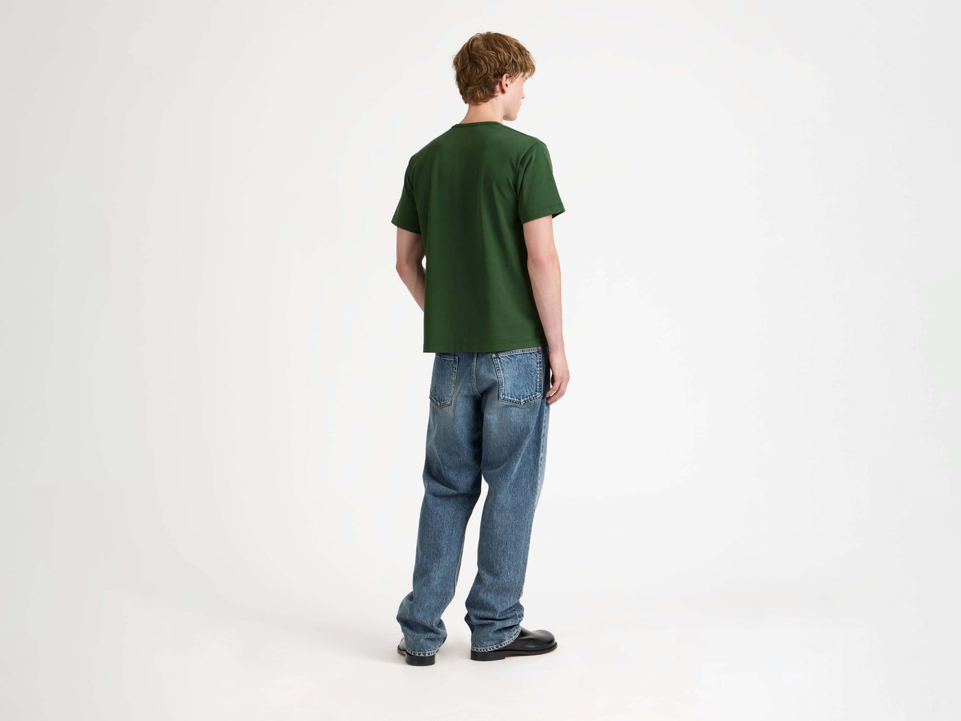 RIBBON ANCHOR T-SHIRT IN GREEN