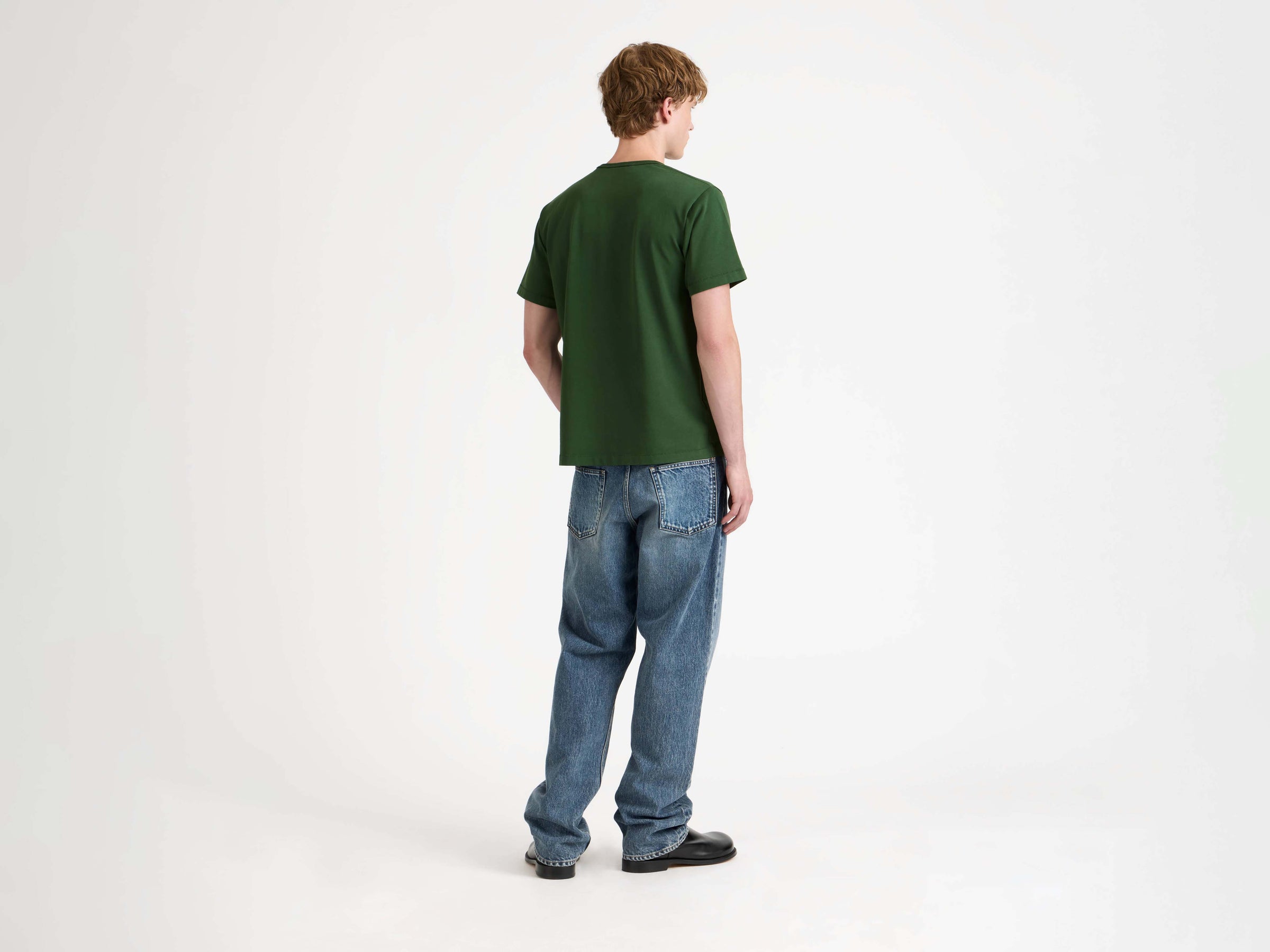 RIBBON ANCHOR T-SHIRT IN GREEN